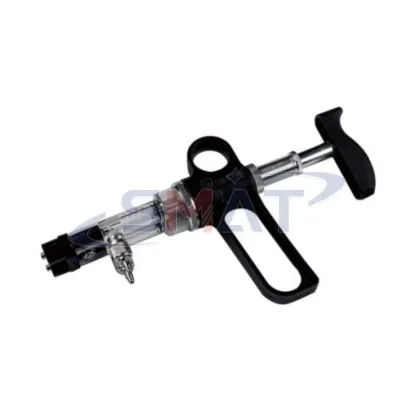 SA101-A.Double- barreled Continuous Infusion Syringe  Adjustable Dose