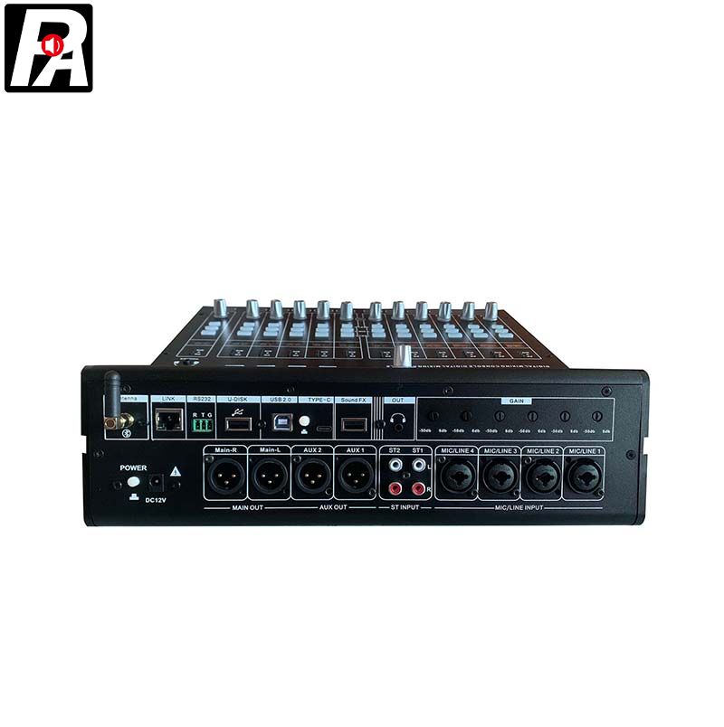 8 Channel Webcasting Digital Mixer