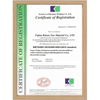 GBT24001-2016IS0140012015 Standard Environmental Management System Certification