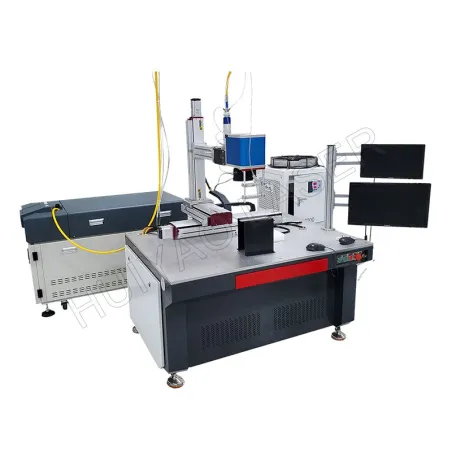 Prismatic lithium battery shell seal laser welding machine