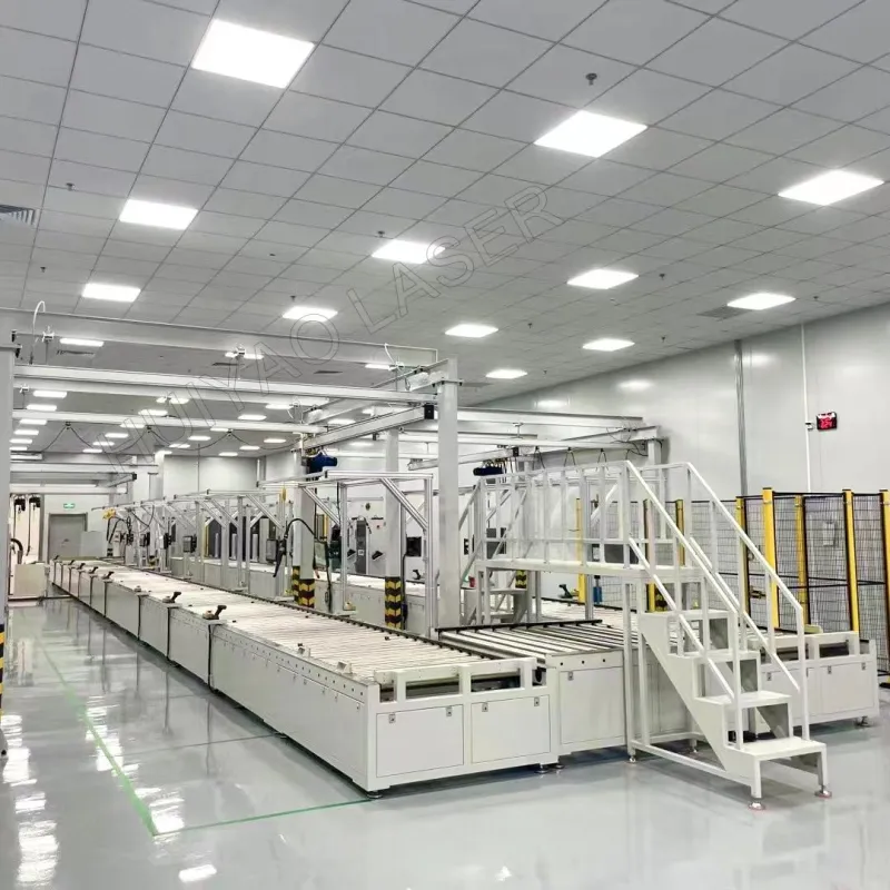 Automatic lithium battery pack production line