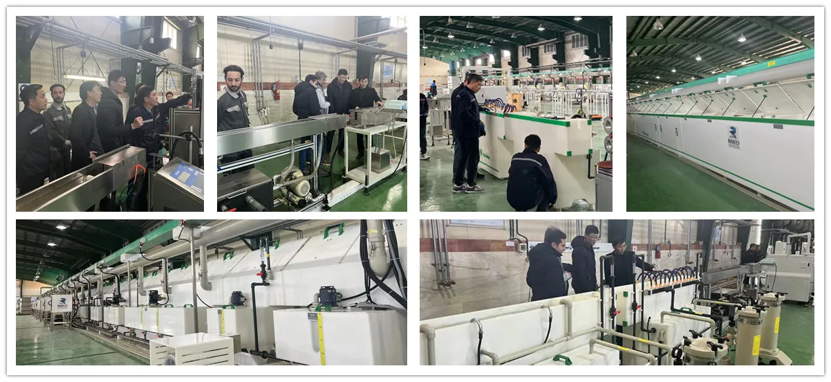 Fully automatic plating line project for RISECO, the largest car accessories manufacturer in Iran