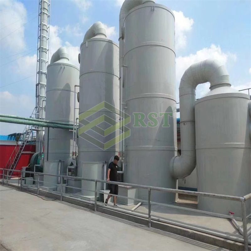 How to calculate the air volume of electroplating plant waste gas treatment tower