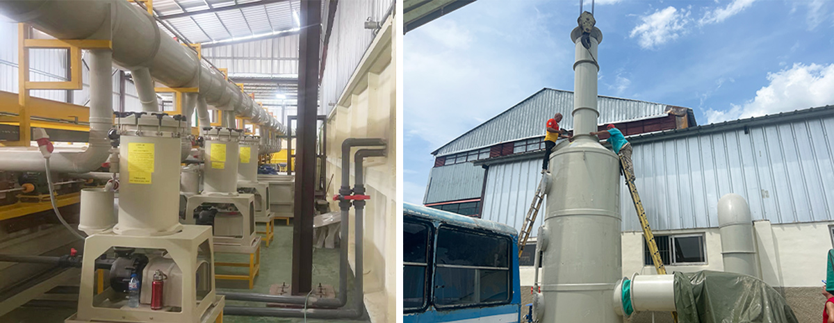 How to deal with the waste gas from electroplating