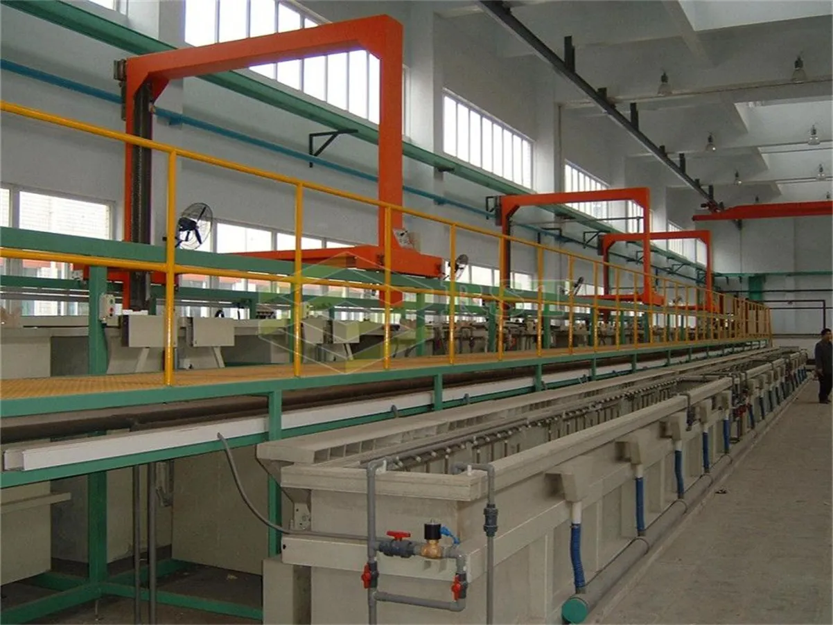 Fully automatic plating machine line