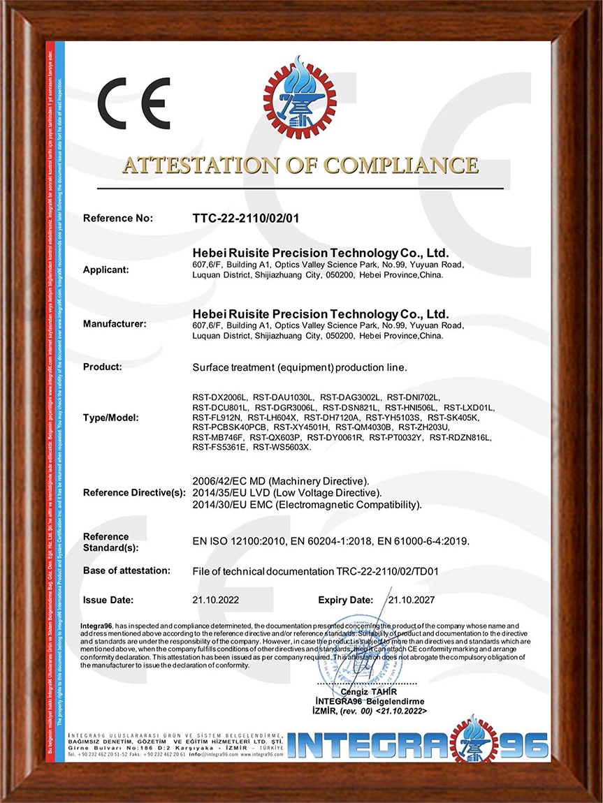 Electroplating Plant, Anodizing Equipment Suppliers| Hebei Ruisite