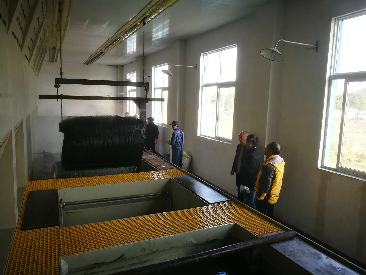 Process Flow of Phosphating Blackening Treatment