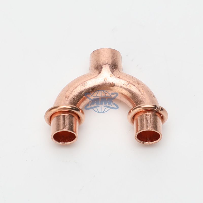 copper Y tee supplier, copper Y connector, copper pipe y fittings
