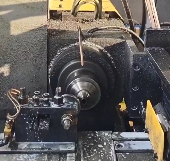Why are the production machines for copper and steel mufflers different?