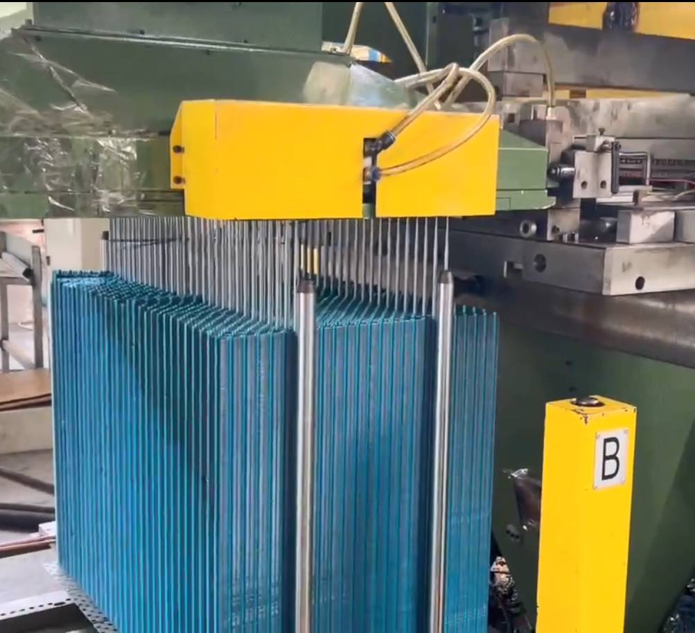 Let's show you the production process of heat exchanger