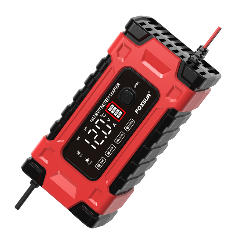 12V 24V 10A Smart Automatic Car Battery Charger Truck Pulse Repair AGM GEL UK | UK