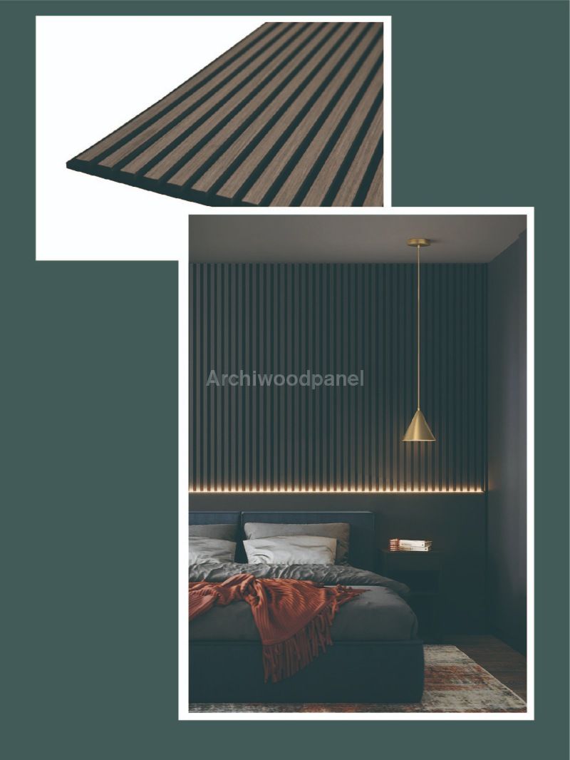 Acoustic Wooden Slats Panel