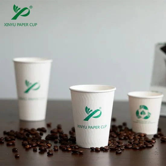 Flustix-Plastic Free Paper Cup No Plastic Biodegradable Compostable