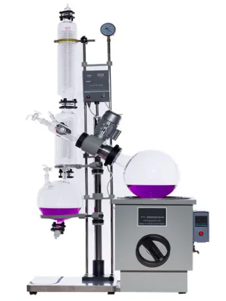 10L rotary evaporator with hand lift