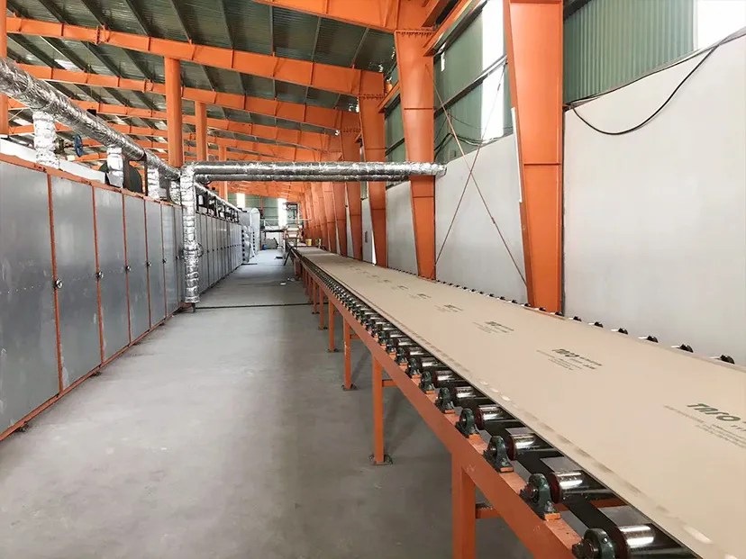 Vietnam gypsum board production line with annual output of 8 million square meters