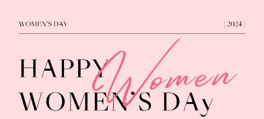 Happy International Women's Day!
