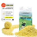 Whoalsale 6L Super Absorbent Dust Free Millet Broken Tofu Cat Litter