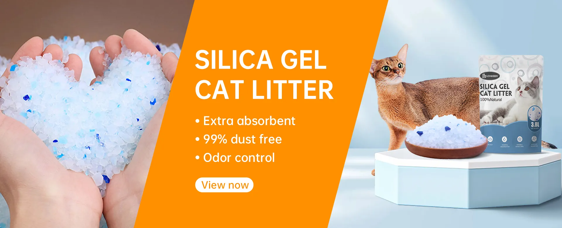 SILICA GEL CAT LITTER