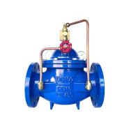 Pilot operated pressure reducing valve