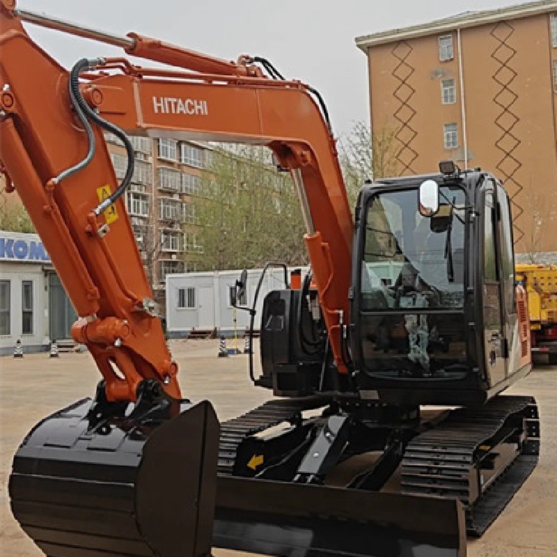 Second Hand Zx75-6A Mini Hitachi Crawler Excavator for Sale