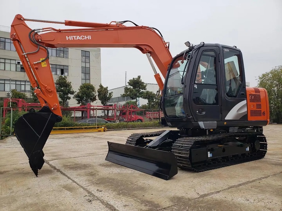 Second Hand Zx75-6A Mini Hitachi Crawler Excavator for Sale