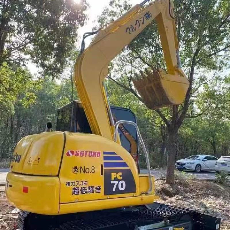 Original Japanese Excellent Used Komatsu 7 TON PC70 Mini Excavator