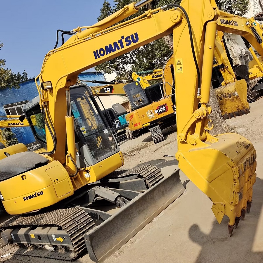 Used PC78US Mini Digger Secondhand Backhoe Crawler Construction Machine