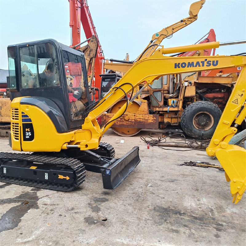Nearly New Komatsu 3t MIDI Komatsu PC35mr Excavator with Rubber Track