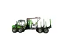 50HP hilly and mountainous wheeled tractor equipped with eight-wheel transfer function module