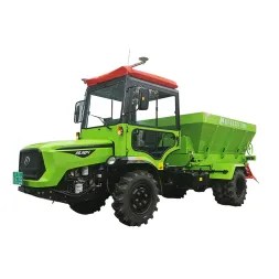 50HP hilly and mountainous wheeled tractor equipped with fertilizer spreading function module