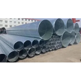 Welded Carbon Steel SSAW Spiral Steel Pipe