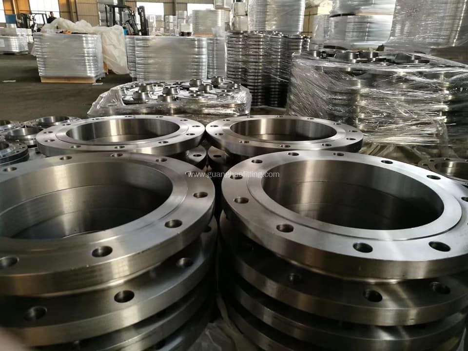 BS4504 Pn16 Plate Flange RF Stainless Steel 304 China manufacturer