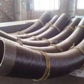 DIN30670 3pe coated steel pipe fiting bend