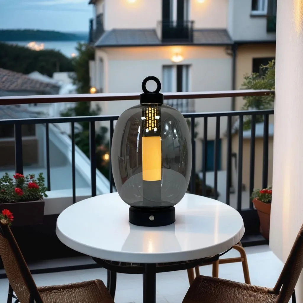 Love Bright Cordless Rechargeable Outdoor LED Table Lamp - Waterproof ...