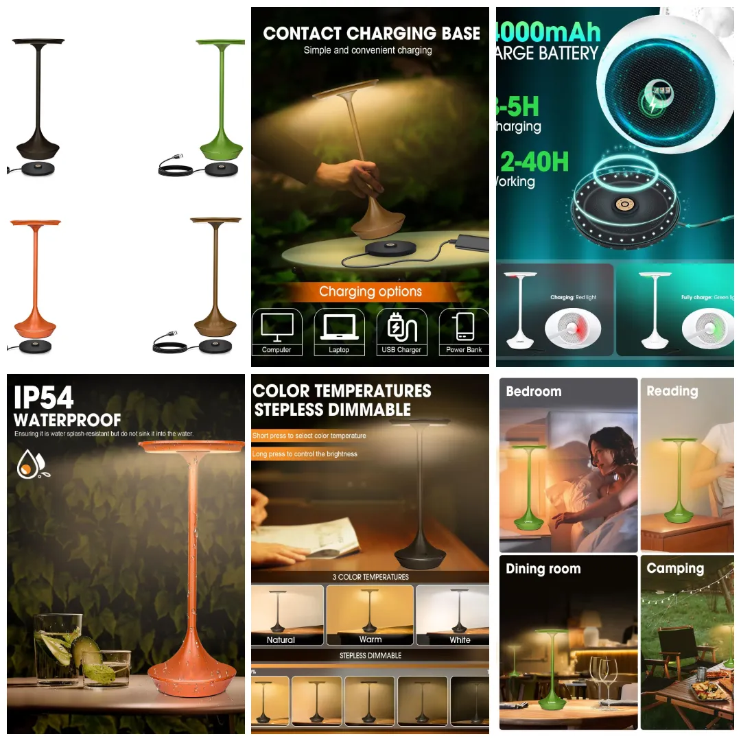 Why Contact Charging Base Lamps Are Ideal for the Hospitality Industry