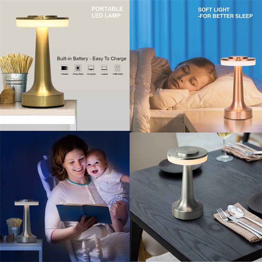 Rechargeable Decorative LED Table Lamp