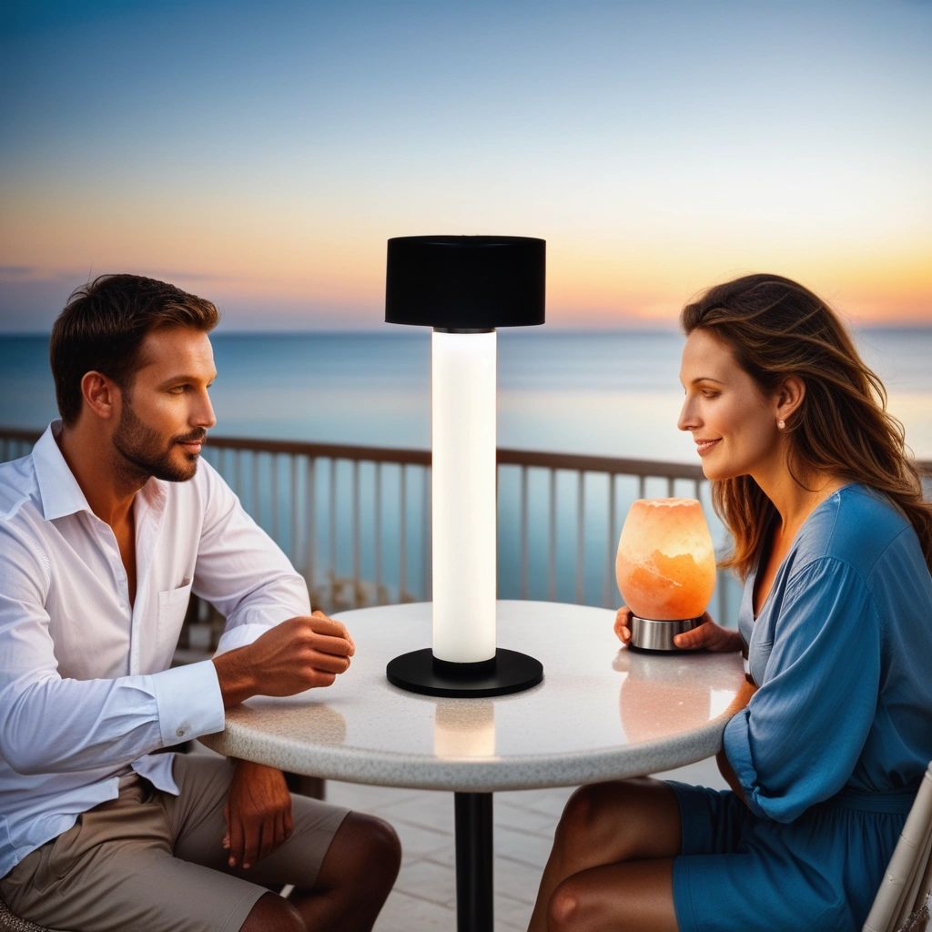 LOVE BRIGHT Portable Rechargeable Table Lamp