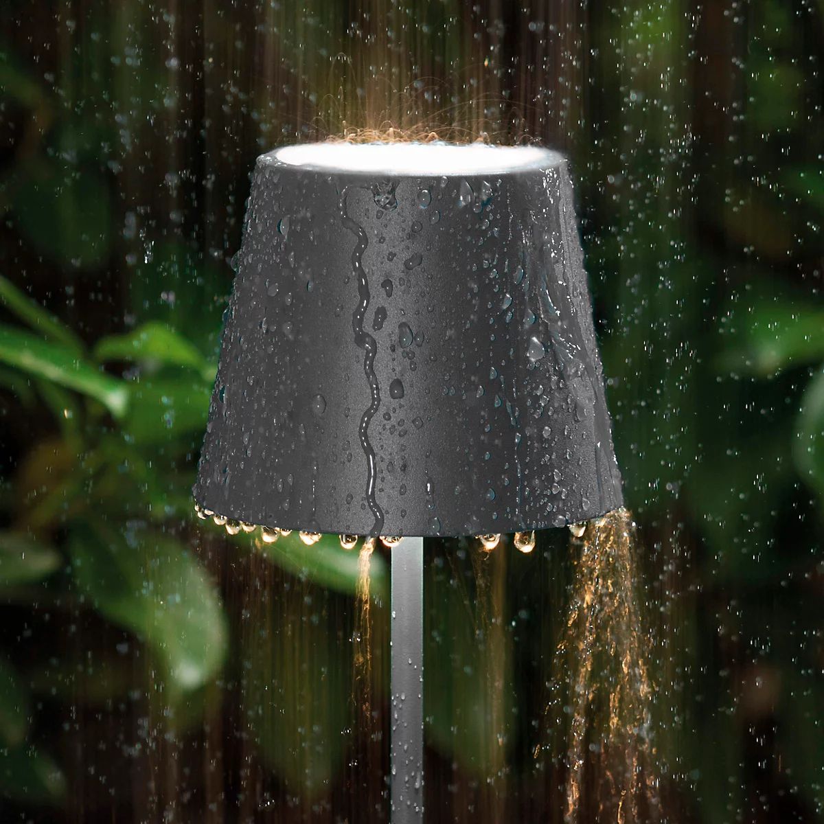 Cordless Stepless Dimmable LED Rechargeable Floor Lamp for Indoor and Outdoor Use