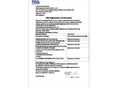 Jining Hengkang Biological Medicine Co., Ltd won the US FDA certification