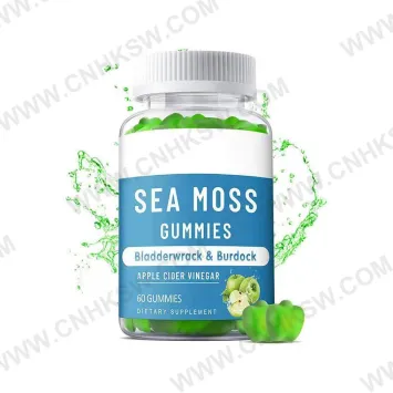 Natural Organic Vitamin Improve Immune System Seamoss Bladderwrack Detox Sea Moss Gummies