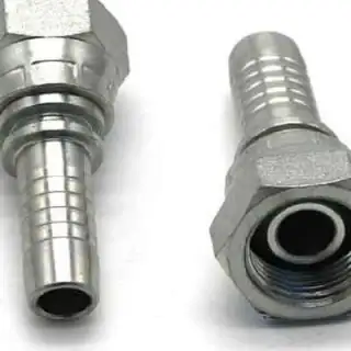 Difference between pneumatic and hydraulic joints.
    Different applications: pneumatic joints are used in low pressure applications, while hydraulic joints are used in high pressure applications.
    There is a big difference in the way they are threade