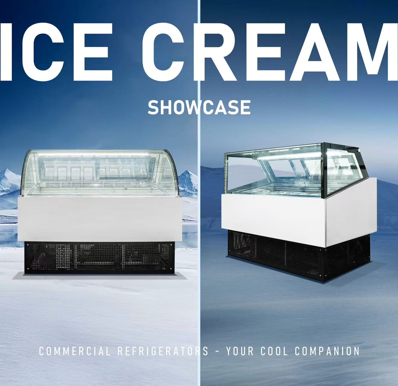 ESCOLO Launches Versatile Commercial Ice Cream Display Freezer with Multiple Designs and Sizes