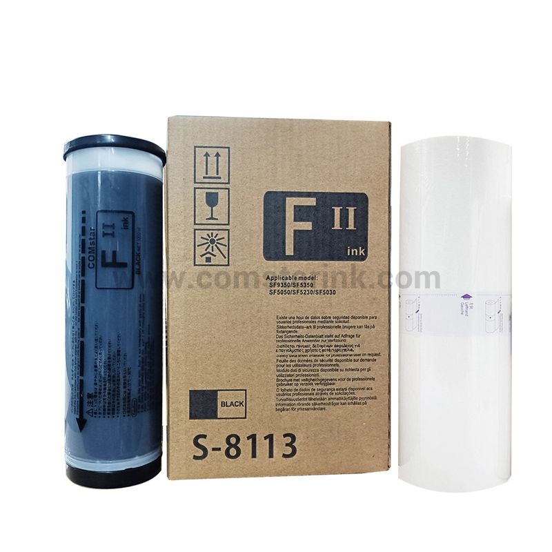 Compatible Riso FII F2 S-8113UA Black Ink | Comstar Ink