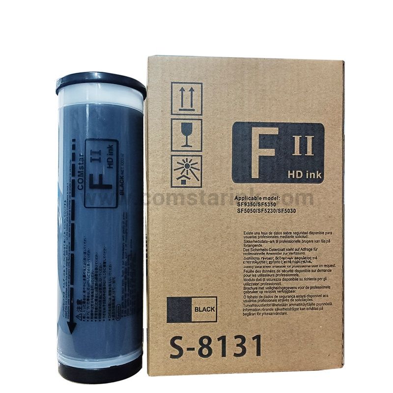 Compatible Riso FII F2 S-8113UA Black Ink | Comstar Ink