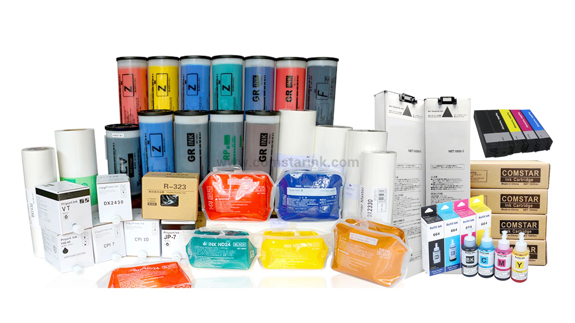 Compatible Riso Master Roll RZ FII SF EZ | Comstar