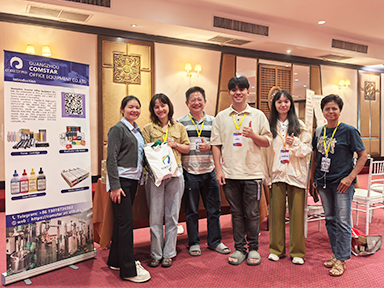 Comstar Communicate with Business Partners at Thailand