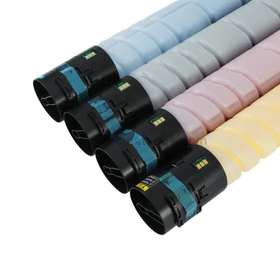 Lot De 4 Toners Originaux Konica Minolta Bizhub C454/C554 - TN512K/C/M/Y (Neufs, Sous Blister)