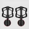 Black bike pedal
