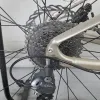 Gold aluminium road bike