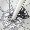 Gold aluminium road bike